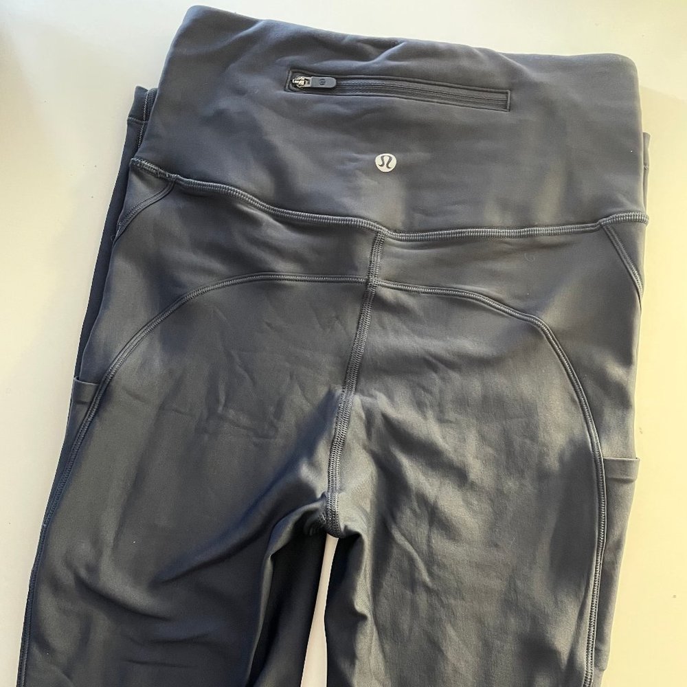 Blue Lululemon Leggings
